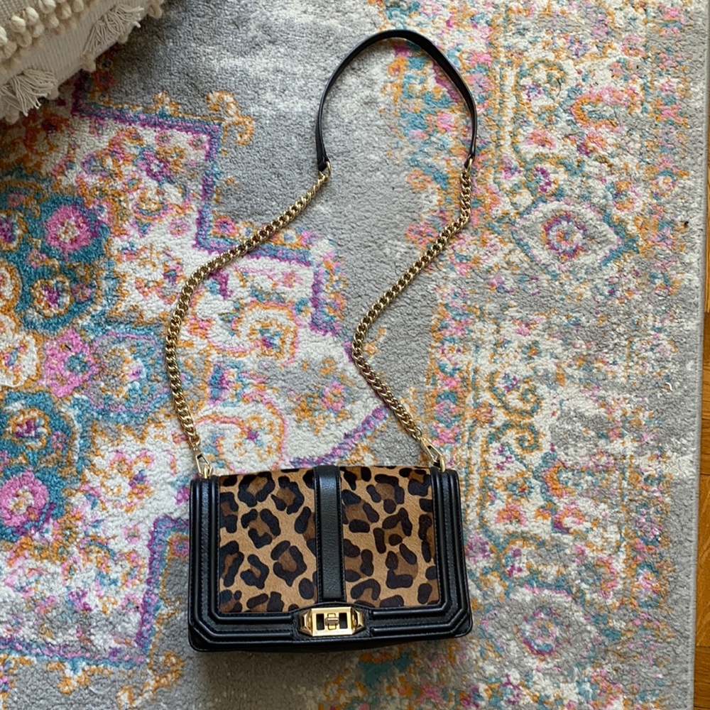 Rebecca Minkoff Leopard Love Crossbody Bag